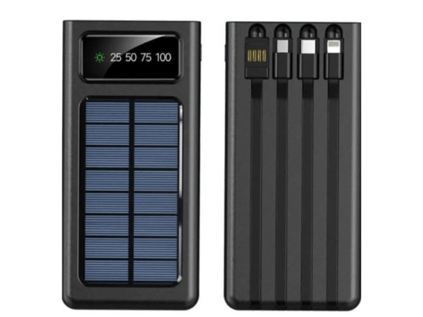 Portable 10000mAh Power Bank – Fast Charging & Compact