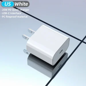 iPhone 20W Adapter with Type-C Lightning Cable