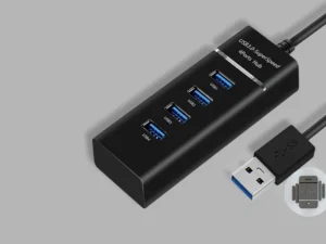 USB 3.0 Hub 4-Port High-Speed Splitte