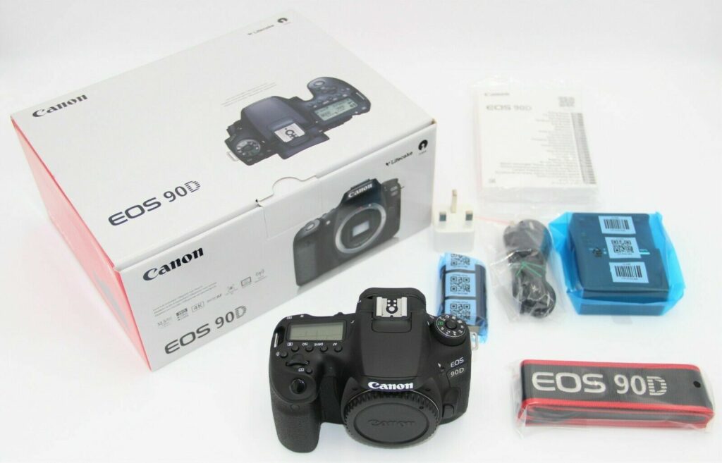 Canon EOS 90D DSLR Camera