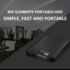 WD External Hard Drive – USB 3.0 High-Speed