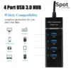 USB 3.0 Hub 4-Port High-Speed Splitte