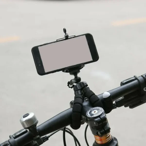 360° Rotatable Flexible Tripod Stand for All Devices