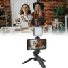 Complete Vlogging Kit – Mic, Light & Tripod Stand