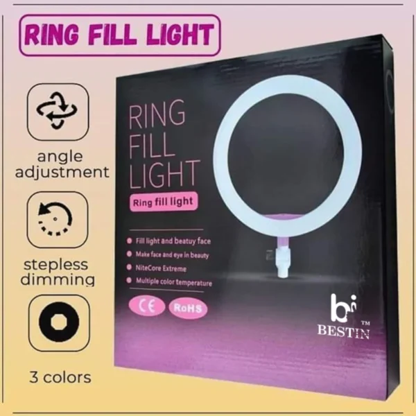 Ring Light with Phone Holder