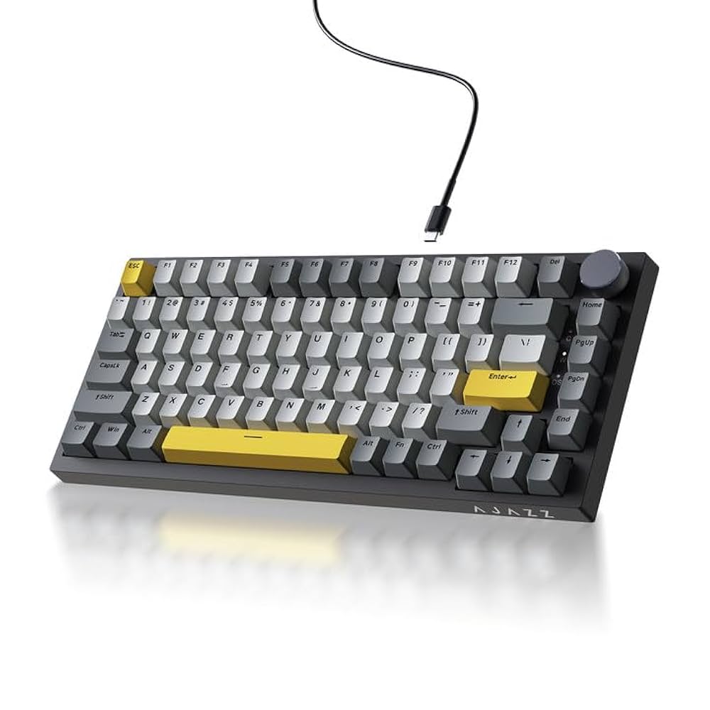 10 Best Budget Gaming Keyboards in Pakistan (2025) 2 AJAZZ AK820 Pro Mechanical Keyboard
