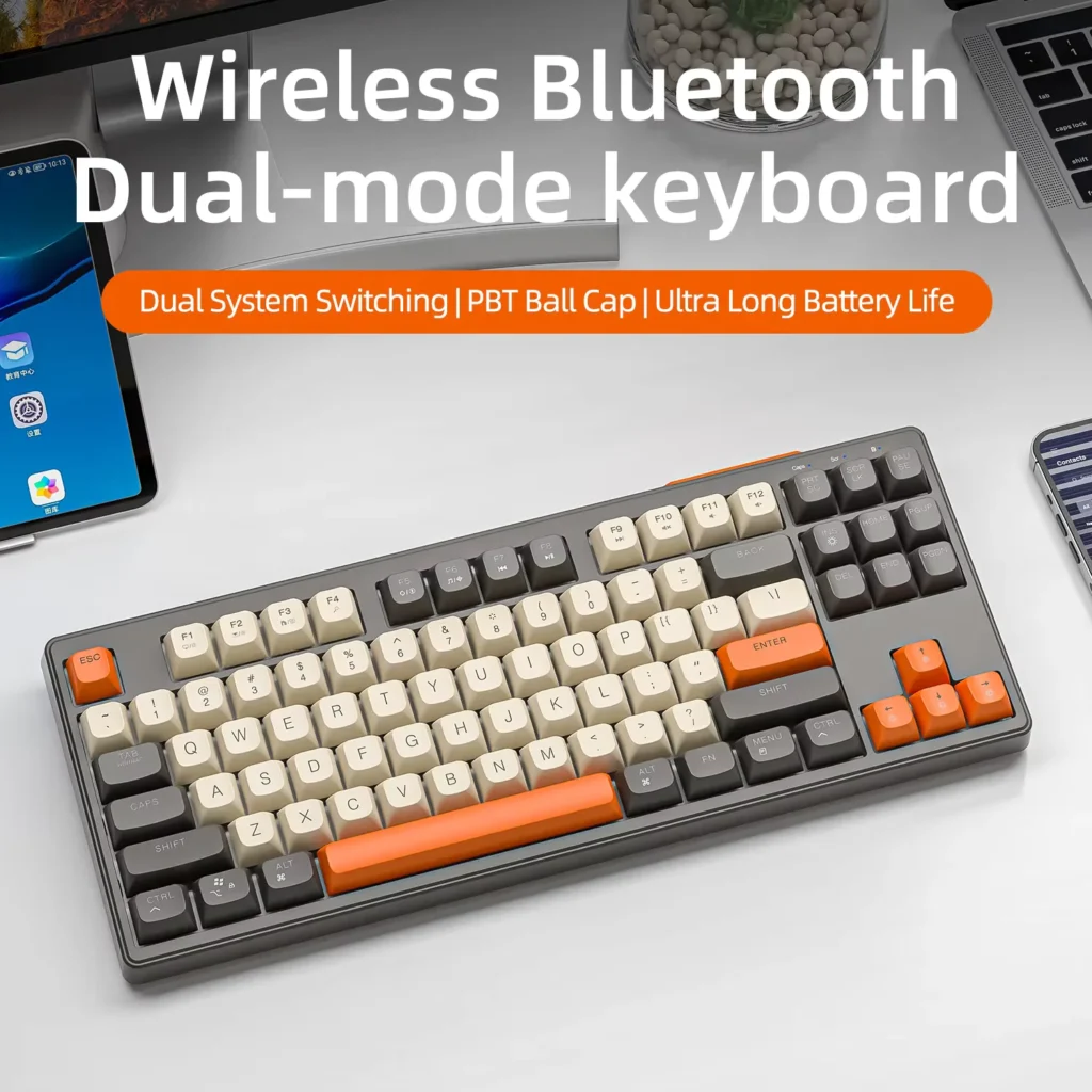 10 Best Budget Gaming Keyboards in Pakistan (2025) 4 M87 2.4G Wireless Gaming Keyboard