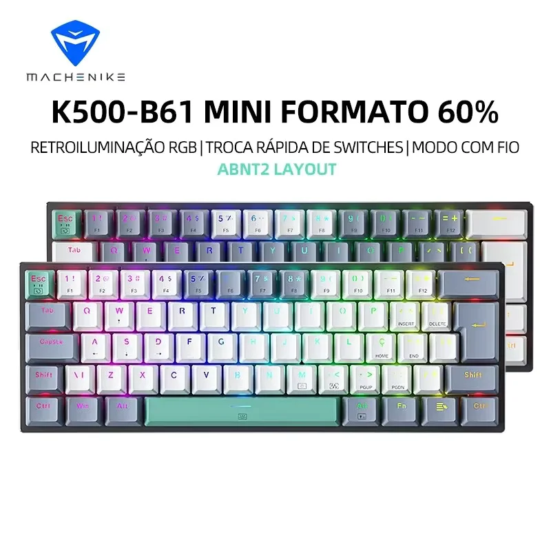 10 Best Budget Gaming Keyboards in Pakistan (2025) 5 Machenike K500 B61 Mini Mechanical Keyboard