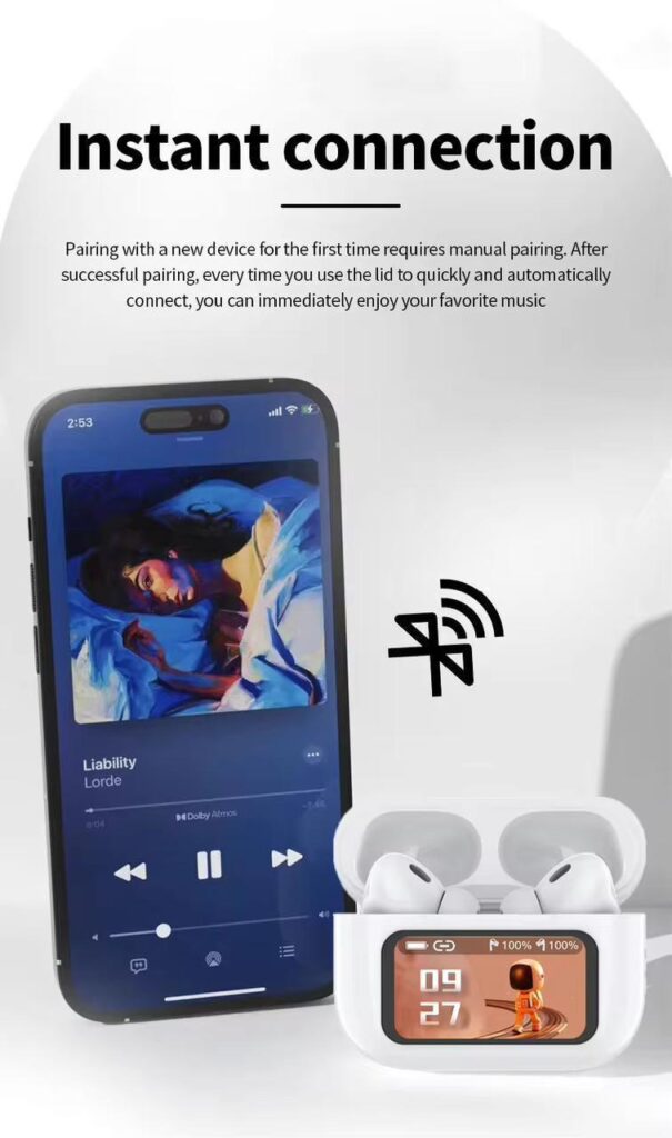 A9 Pro TWS Earbuds – Waterproof & Noise Reduction