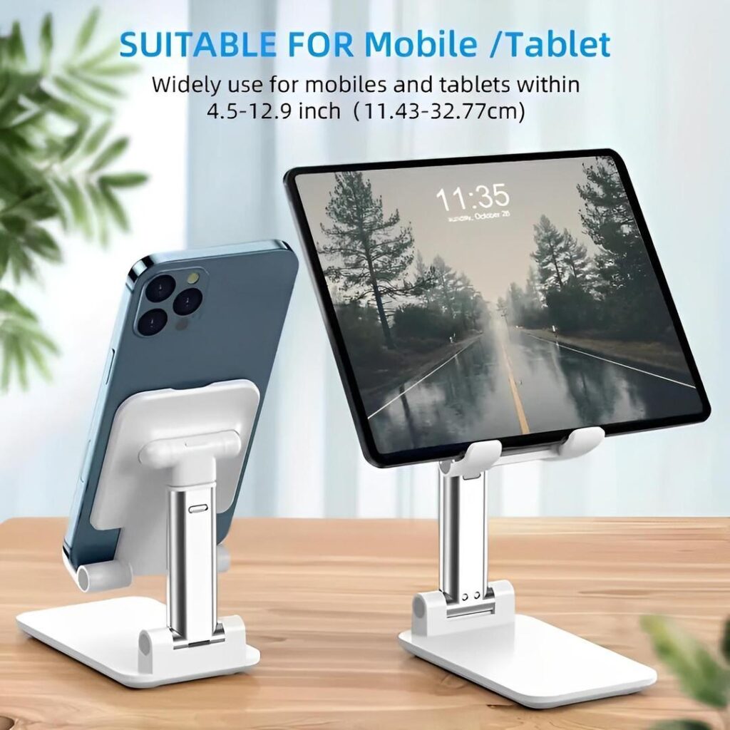 Foldable Mobile Stand – for Phones & Tablets