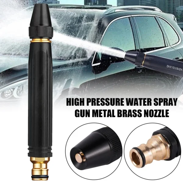 High-Pressure Car Wash Water Gun – Adjustable Nozzle