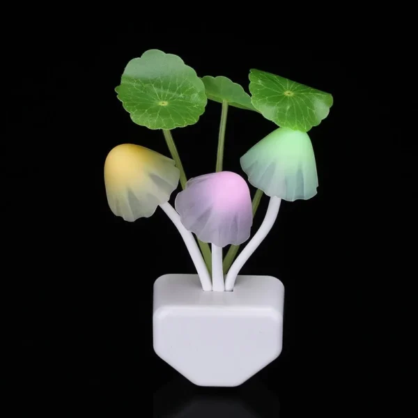 Color Changing LED Mushroom Night Light (Multicolor)