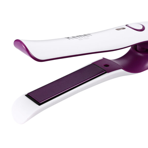 Kemei KM-1025 Mini Hair Straightener – Fast & Portable