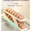 Double-Layer Egg Dispenser – Automatic Rolling Design