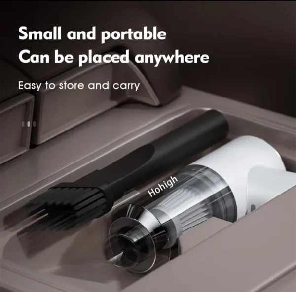 Powerful Cordless Handheld Vacuum – Rechargeable & Mini