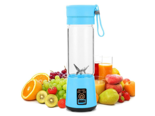 USB Rechargeable Juicer Blender – 6-Blade Portable