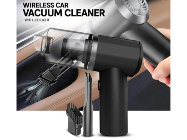 Powerful Cordless Handheld Vacuum – Rechargeable & Mini