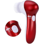 6-in-1 Electric Facial Massager – Cleansing & Exfoliation