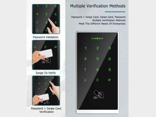 Smart RFID Door Lock with Touch Keypad