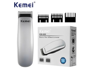 Kemei KM-666 Mini Hair Clipper – Portable & Precise