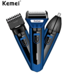 3-in-1 KM-6332 Rechargable Shaver Trimmer & Clipper