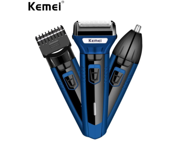 3-in-1 KM-6332 Rechargable Shaver Trimmer & Clipper