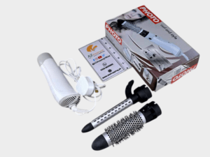 3-in-1 Hair Dryer & Curler Kit – Styling Made Easy