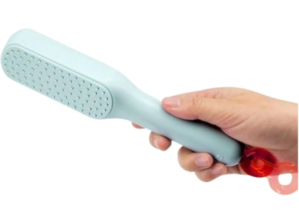 FRAKIN Self-Cleaning Hair Brush – Anti-Static & Massage