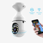 Bulb Surveillance Camera – 1080P Night Vision WiFi