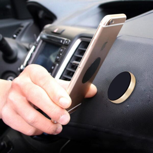 Magnetic Car Phone Holder – 360° Dashboard Mount