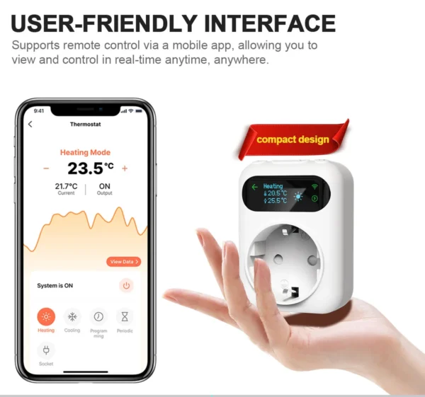 Wireless Heating & Cooling Controller