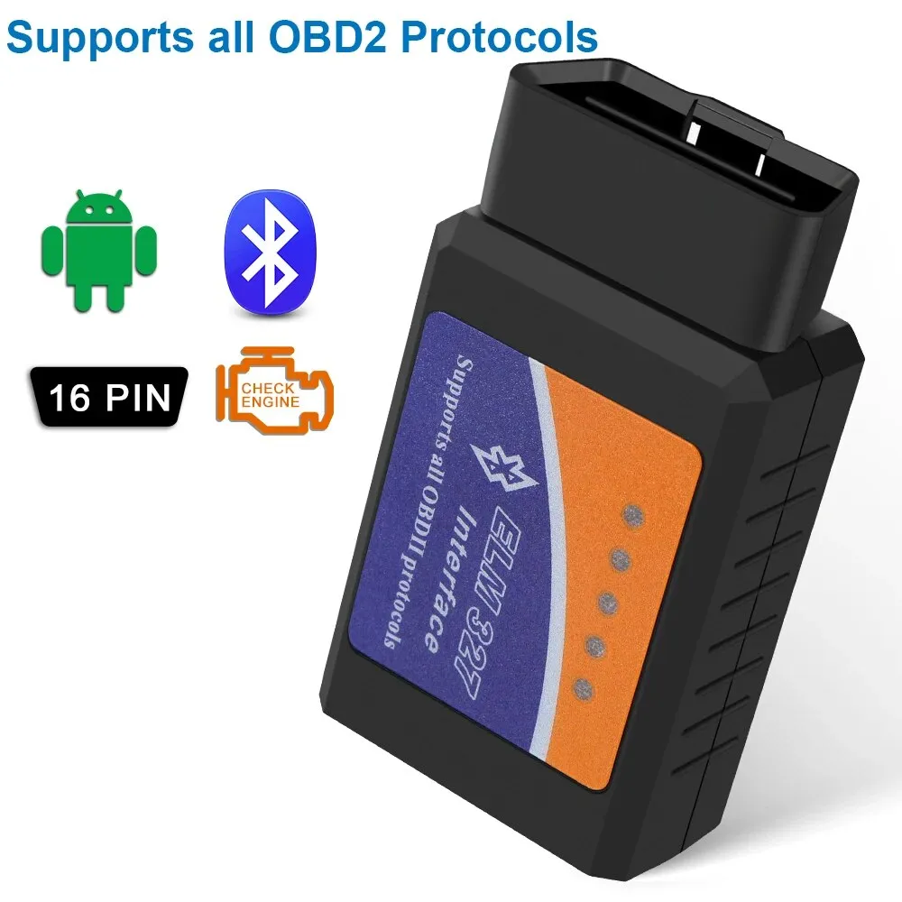 ELM327 V2.1 OBD2 Bluetooth Car Diagnostic Scanner