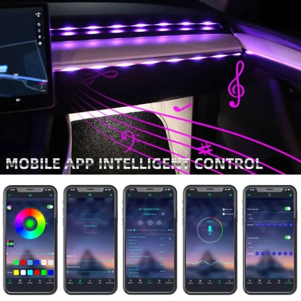 Smart Symphony Atmosphere LED Lights – MultiColor