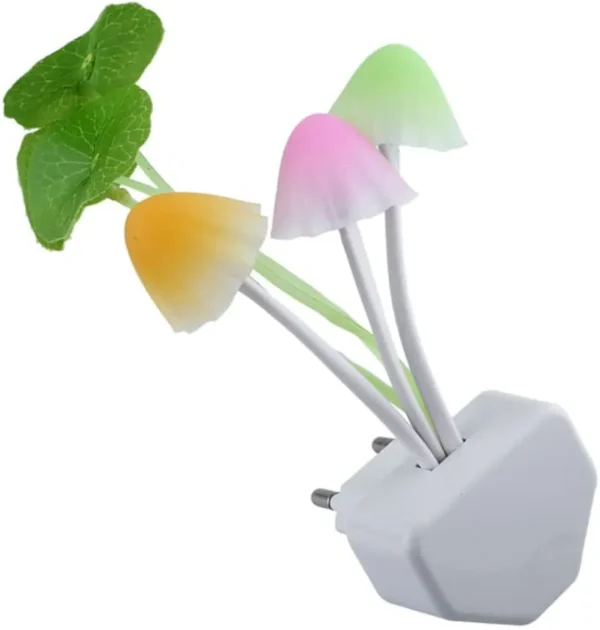 Color Changing LED Mushroom Night Light (Multicolor)