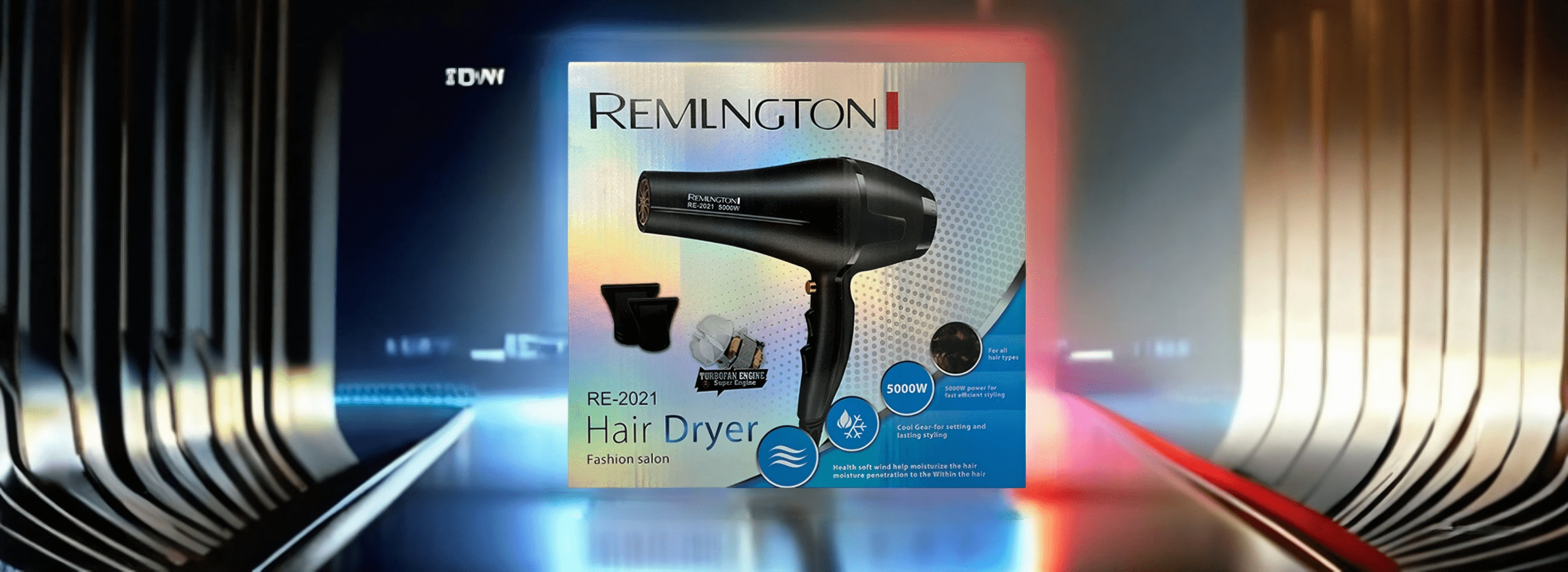 Low Noise Hair Dryer – 5000W Fast & Safe Drying