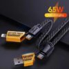 4-in-1 Multi USB PD Charging Cable – 65W Fast Charge