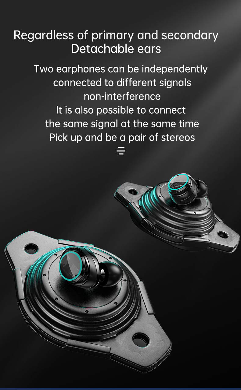 M25 Bluetooth 5.3 Noise-Canceling Wireless Earbuds