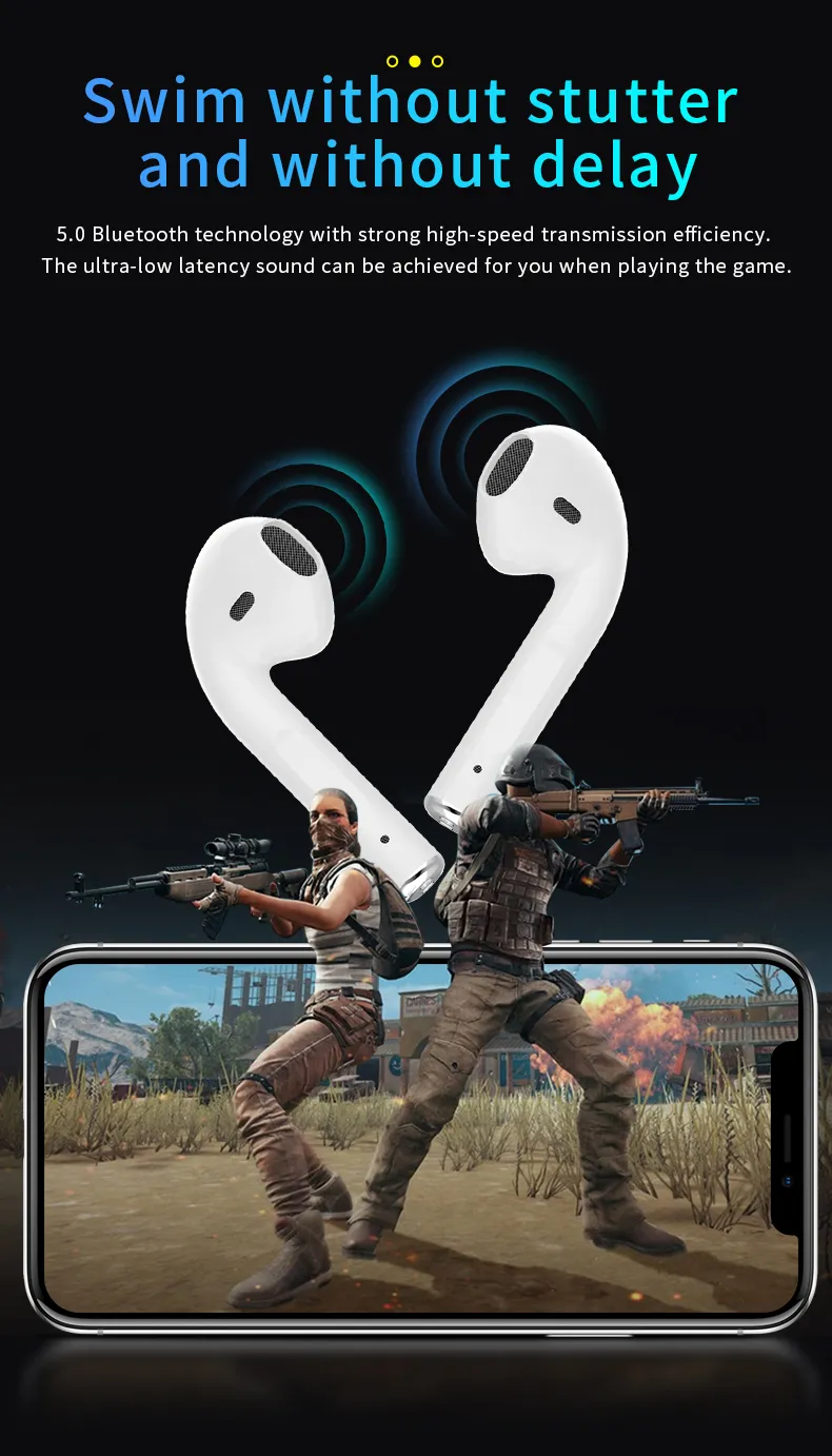 i16 Max Earbuds Bluetooth TWS Touch Sensor