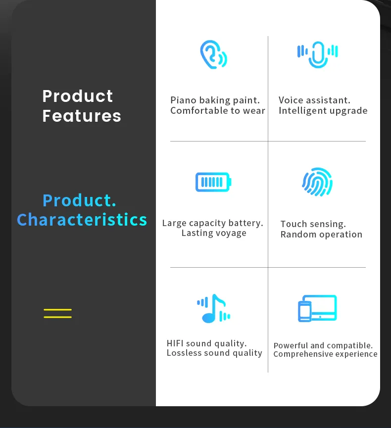 i16 Max Earbuds Bluetooth TWS Touch Sensor