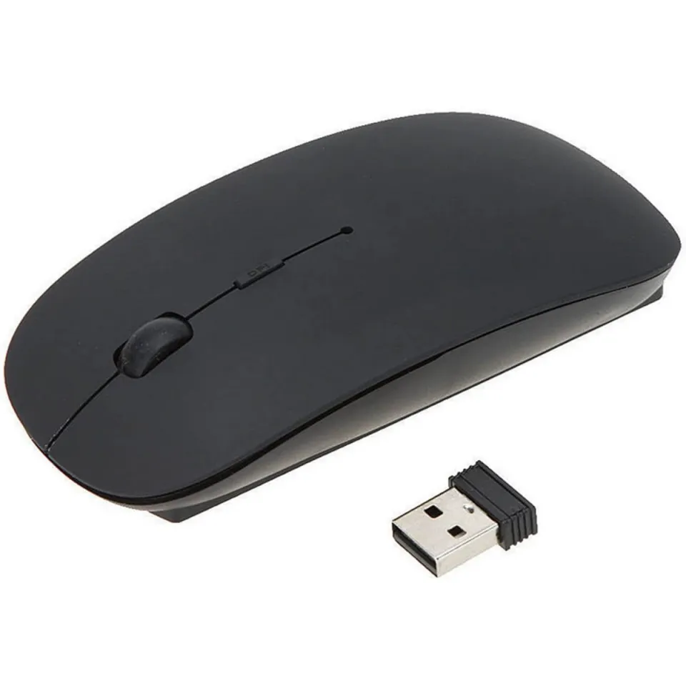 Top Wireless Mouse for Online Work & Freelancers in Pakistan (2025) 2 2. Ultra Thin White USB 2.4Ghz Wireless Mouse Optical For Home Or Office Use 1