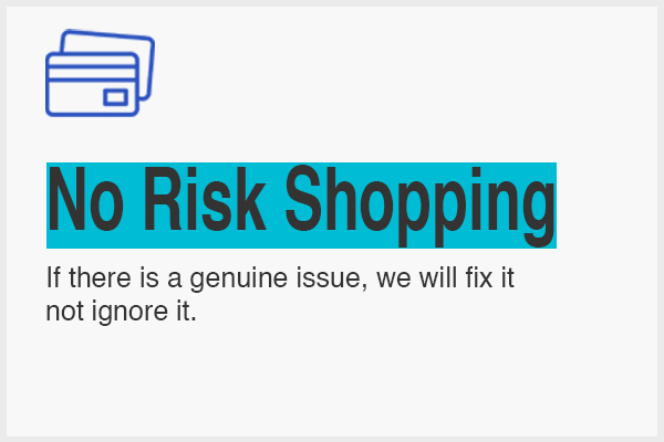 No Risk Shopping